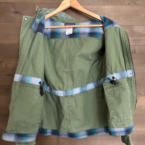 PATAGONIA Prairie Dawn Cotton Canvas Utility Jacket Sz XS - Picture 6 of 7